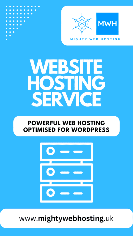 mighty web hosting advert