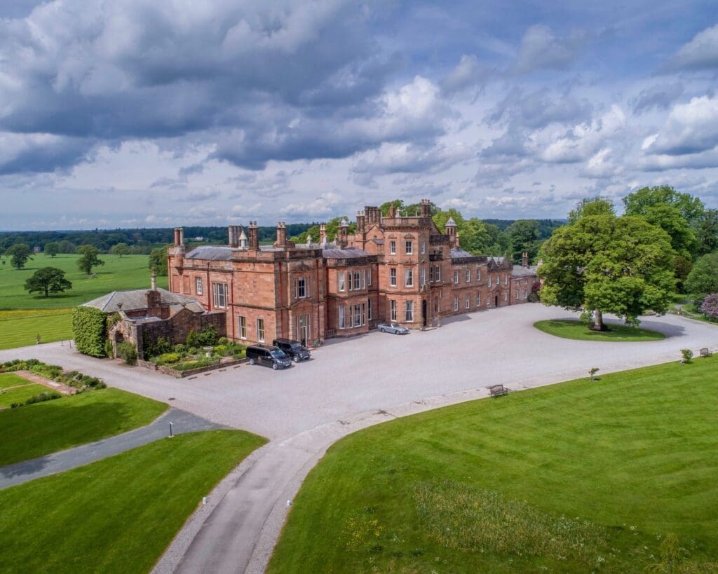 Netherby Hall at Longtown near Carlisle is welcoming international musicians as part of its classical concert series min scaled 1
