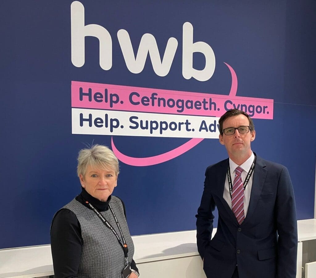 HWB Cllr Linda Evans Cllr Darren Price min
