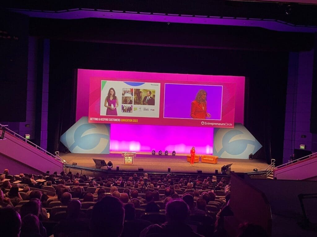 Rachael Flanagan was a headline speaker at the recent Getting and Keeping Customers Convention