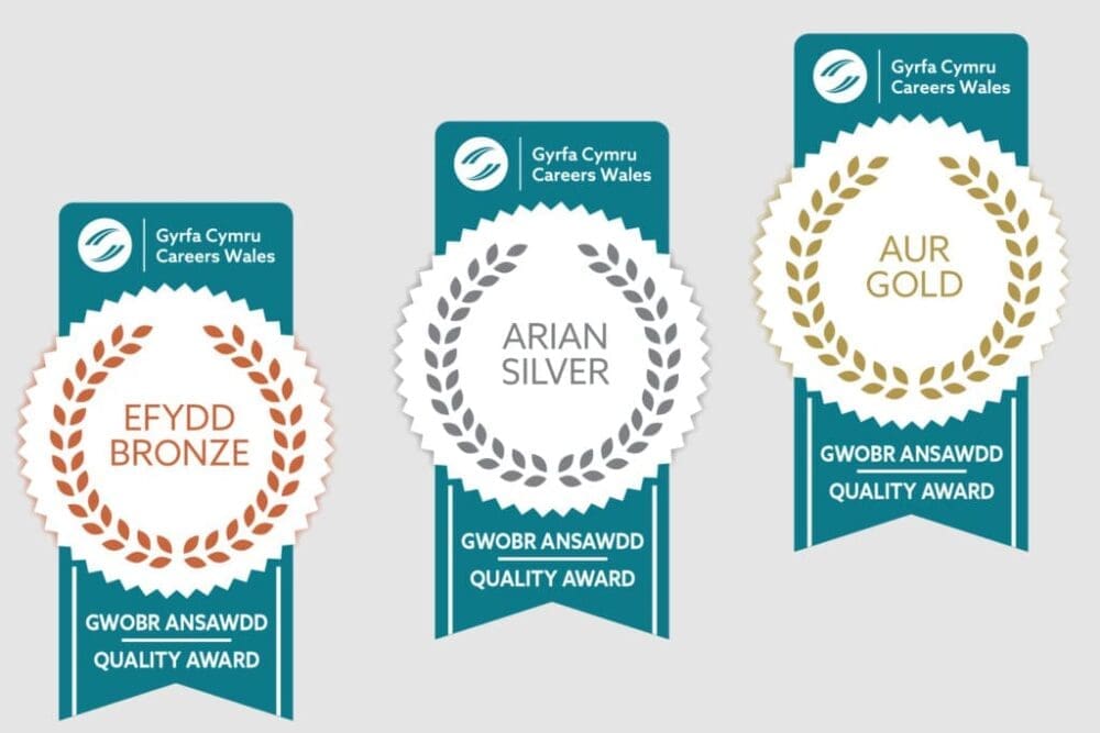 Careers Wales Quality Award (CWQA) logo